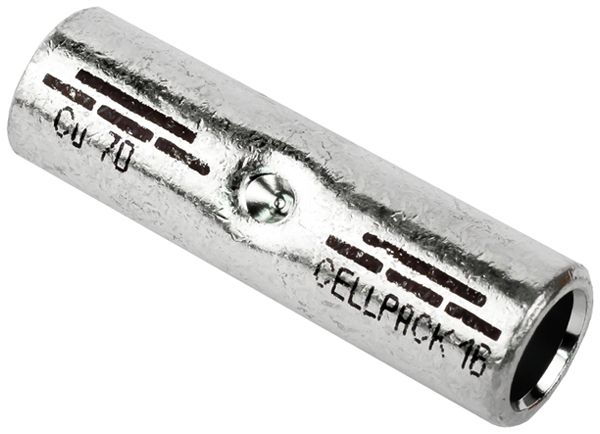 Pressverbinder Cellpack DV-CU-V 70 lang 70mm² Kupfer verzinnt