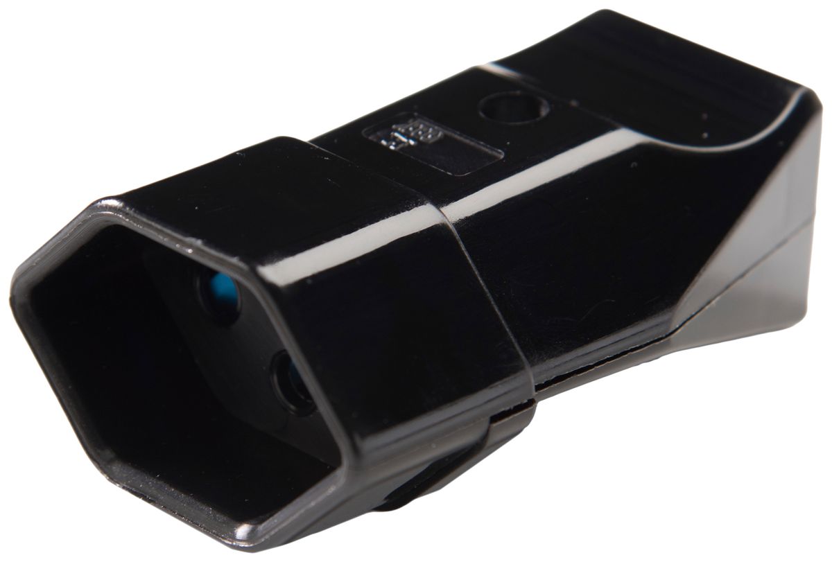 Presa mobile tipo 13 ELBRO 10A 250V 3P materiale sintetico nero IP20