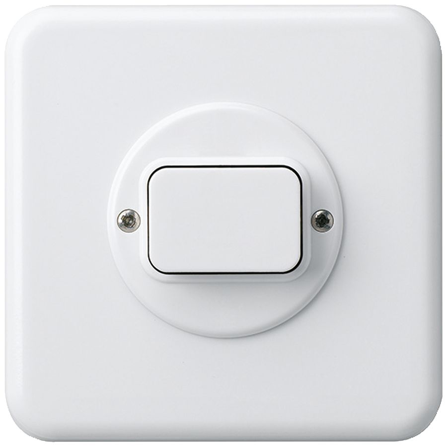 UP-Tastdimmer NV 25…500VA basico weiss, Phasenanschnitt