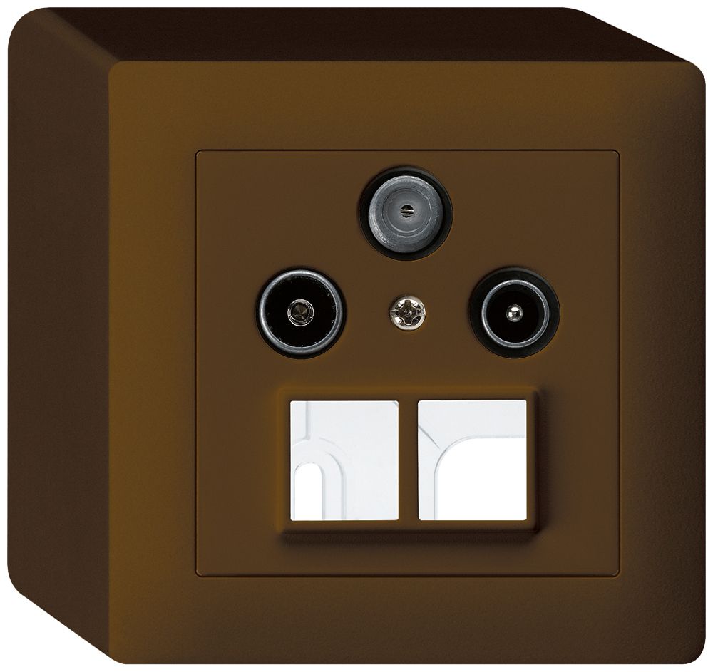 AP-Antennendose R/TV/SAT HMS kallysto braun