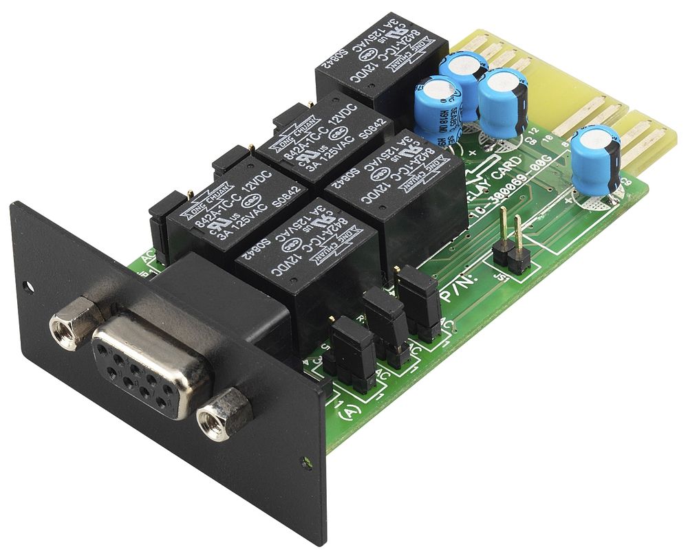 Carta Schneider Electric Easy UPS I/O, con contatto a potenziale zero