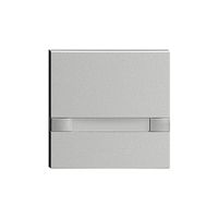 Touche 1/1 KNX/électron.s.LED+ pap.EDIZIOdue comm.2×silver