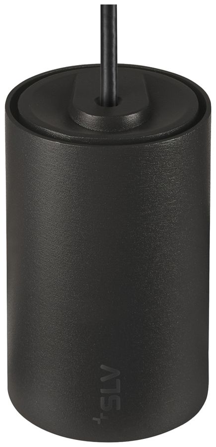LED-Pendelleuchte SLV NUMINOS XS 48V AD 8.7W 730lm 940 DALI Ø50 schwarz/Silber