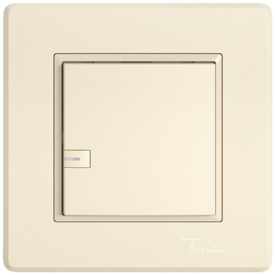 Poussoir KNX RGB ENC EDIZIO.liv SNAPFIX® capteur temp.RGB-LED 1× comm.1T cr