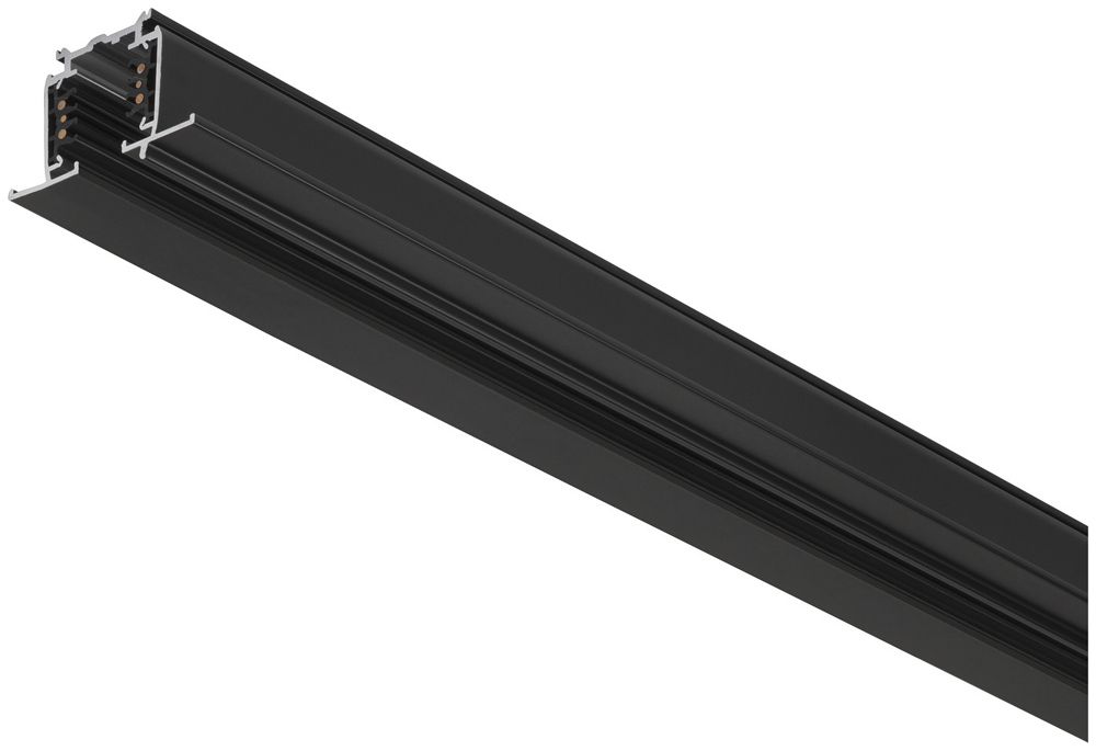 EB-Stromschiene SLV S-TRACK DALI 3-phasig 230V Aluminium 1000mm schwarz