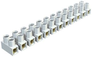 Klemmenleiste Bettermann 12P 4…10mm² 450V weiss