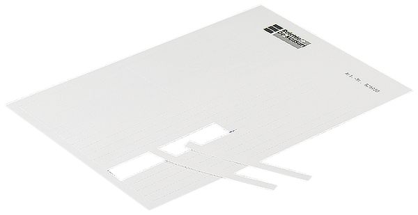 Bezeichnungsbogen A4 R&M leer