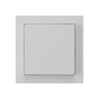 Frontset kallysto 60×60 hellgrau für Druckschalter/taster