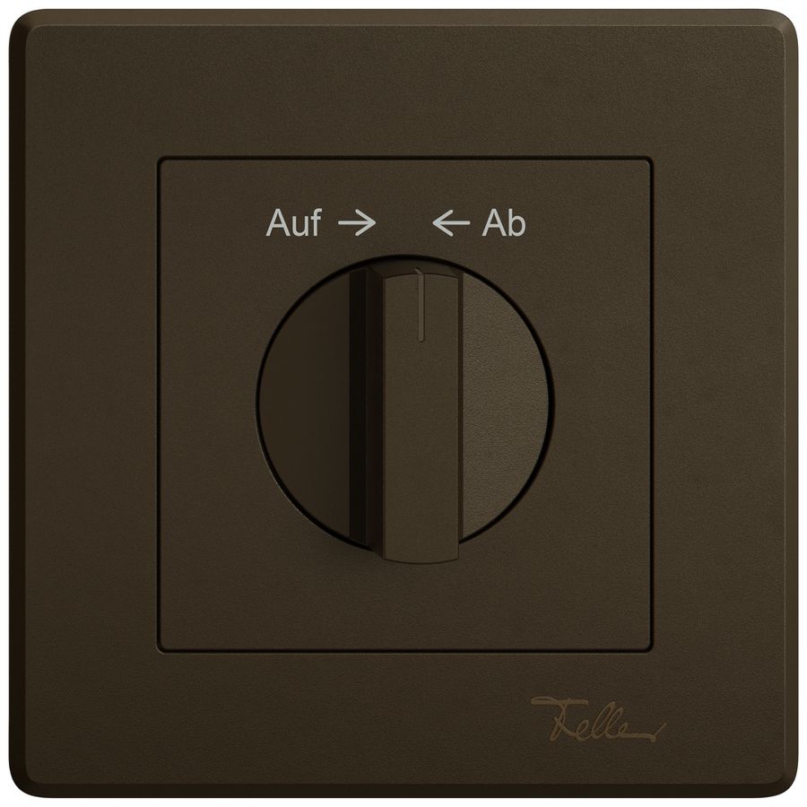 UP-Montageset EDIZIO.liv SNAPFIX® f.Schwenktaster m.Griff Auf → ← Ab br