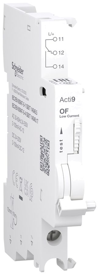 Interruttore ausiliario AMD SE Acti9 OF C60/C120 1C 100mA 250VAC/220VDC