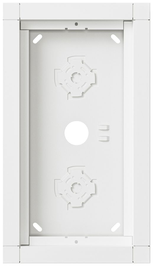 AP-Gehäuse Siedle 2× 132×232×36.5mm weiss