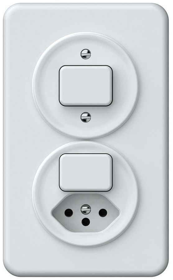 UP-Kombination origin Sch 3/1L + Sch 3/1L+T13 88×148mm weiss