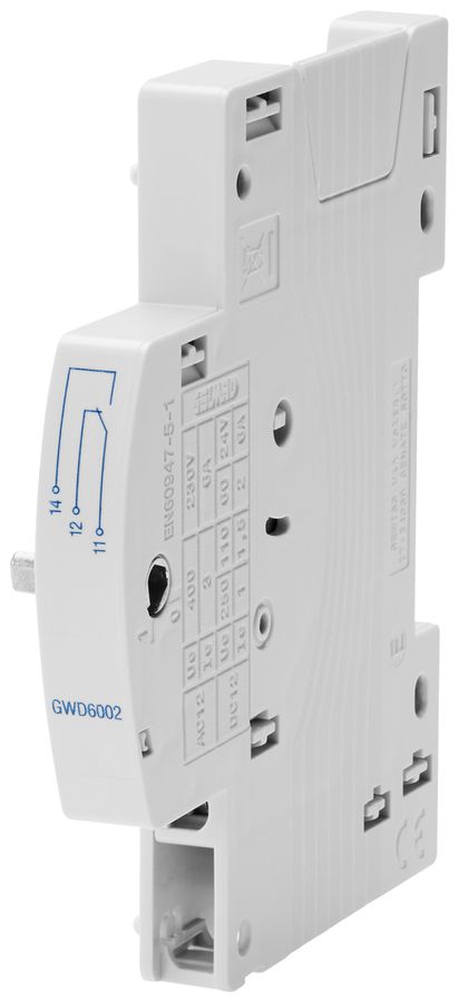 Hilfsschalter Gewiss 90 AM 6A 230V 1CO 0.5TE