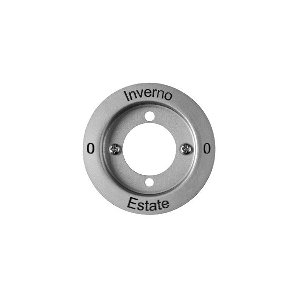 Disque indicateur 0-Inverno-0-Estate Al X,PMI