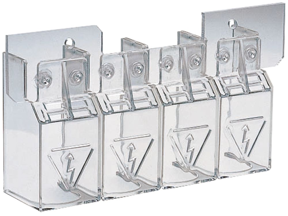 Couvre-bornes Hager 4L pour interrupteur de charge 100…125A