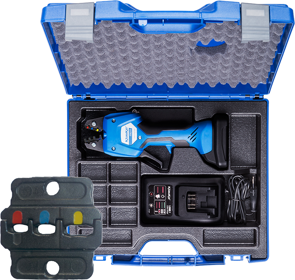 Pince a sertir à accu Klauke micro 0.5…6mm²