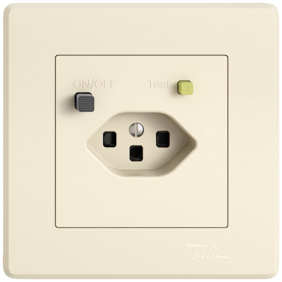 Presa FI INC EDIZIO.liv  1×T23 con shutter cr