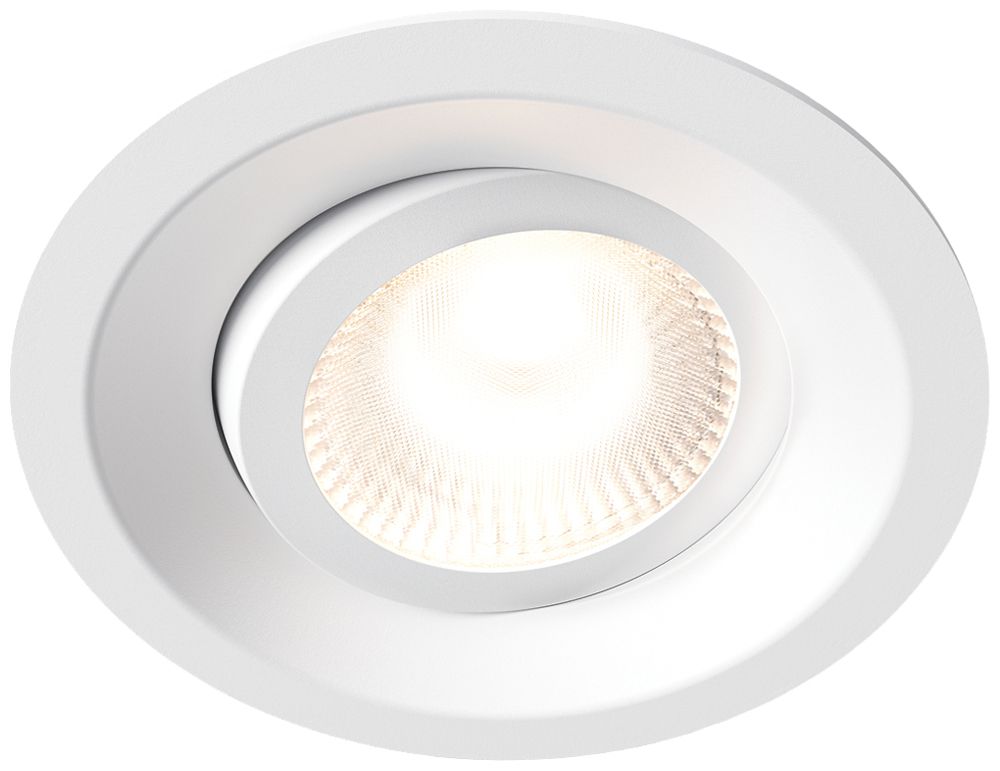 Downlight LED Plejd DWN-01-W 8W 515lm 2200…4000K IP44 VAR Ø94mm blanc