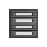 Universaltaster EDIZIO.liv UNI SNAPFIX® o.LED 8× 1-Tbed.Pap.dgu