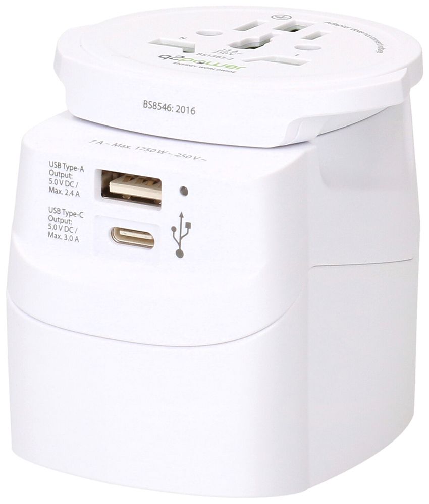 Fiche d'adaptation MH q2power QDAPTER LIGHT USB AC WORLD