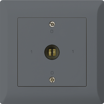 Interrupteur à clé à canon ENC kallysto.line 0/1L anthracite