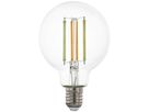 LED-Lampe Eglo CONNECT.Z E27 8W 2200…6500K G80 klar weiss Bt/BLE DIM Ø80mm