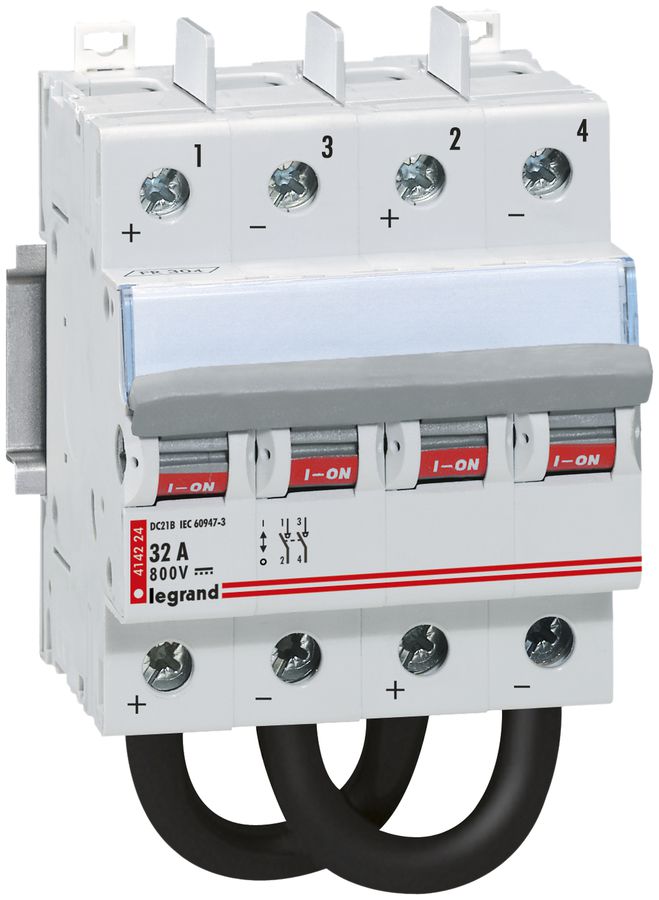 Interruttore di carico AMD Legrand 800VDC 2P 32A