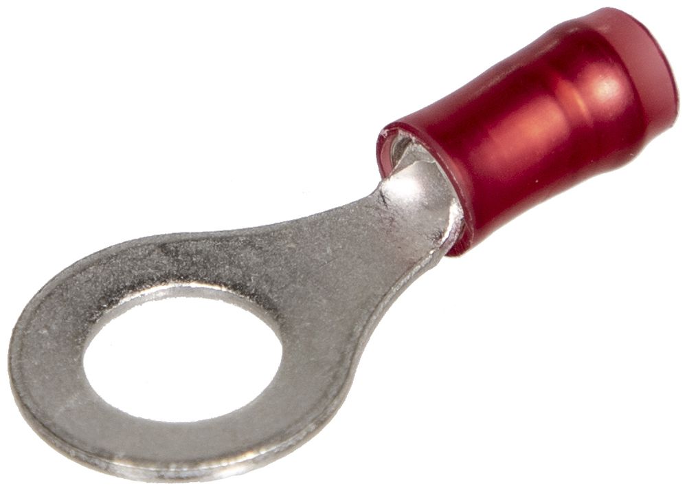 Capocorda a compressione Tyco TE AMP PIDG anello M6 1.5mm² isolato PA rosso