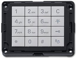 Modulo tastiera ABB-Welcome acciaio pregiato