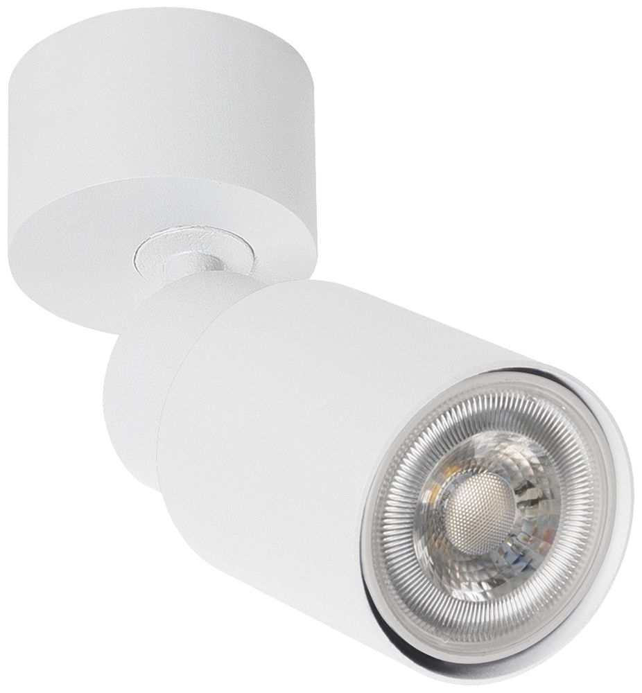 Spot SLV PURI 2.0 Tube CW GU10 1×6W VAR Ø55×123×97mm blanc