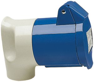 Prise mobile coudée mondo 3L 6h, IP44