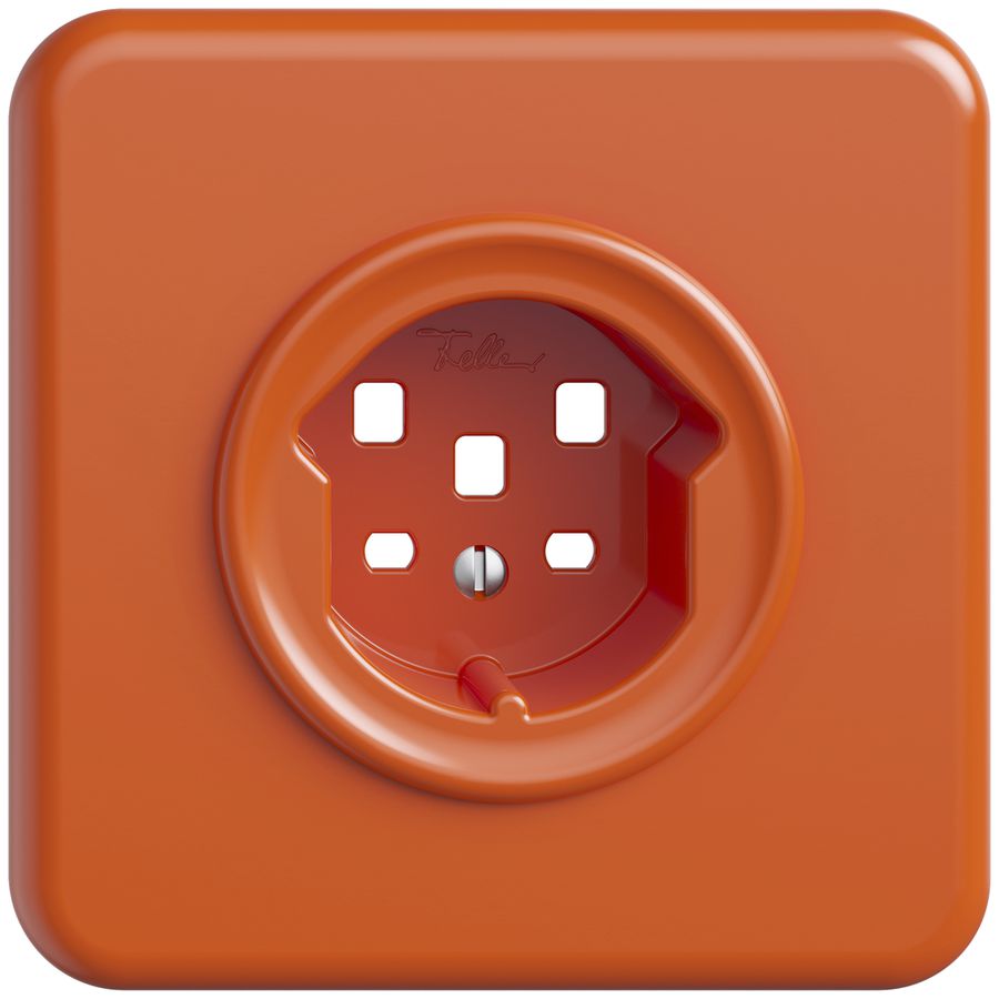 Kit frontal ENC STANDARDdue T25, 90×90mm, orange