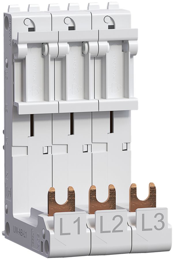 Adapter Hager uniway Bi-Connect 80A, 3P, L1L2L3