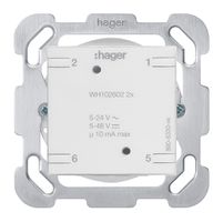 Einsatz zu Universaltaster 2× Hager ohne LED Bauart F