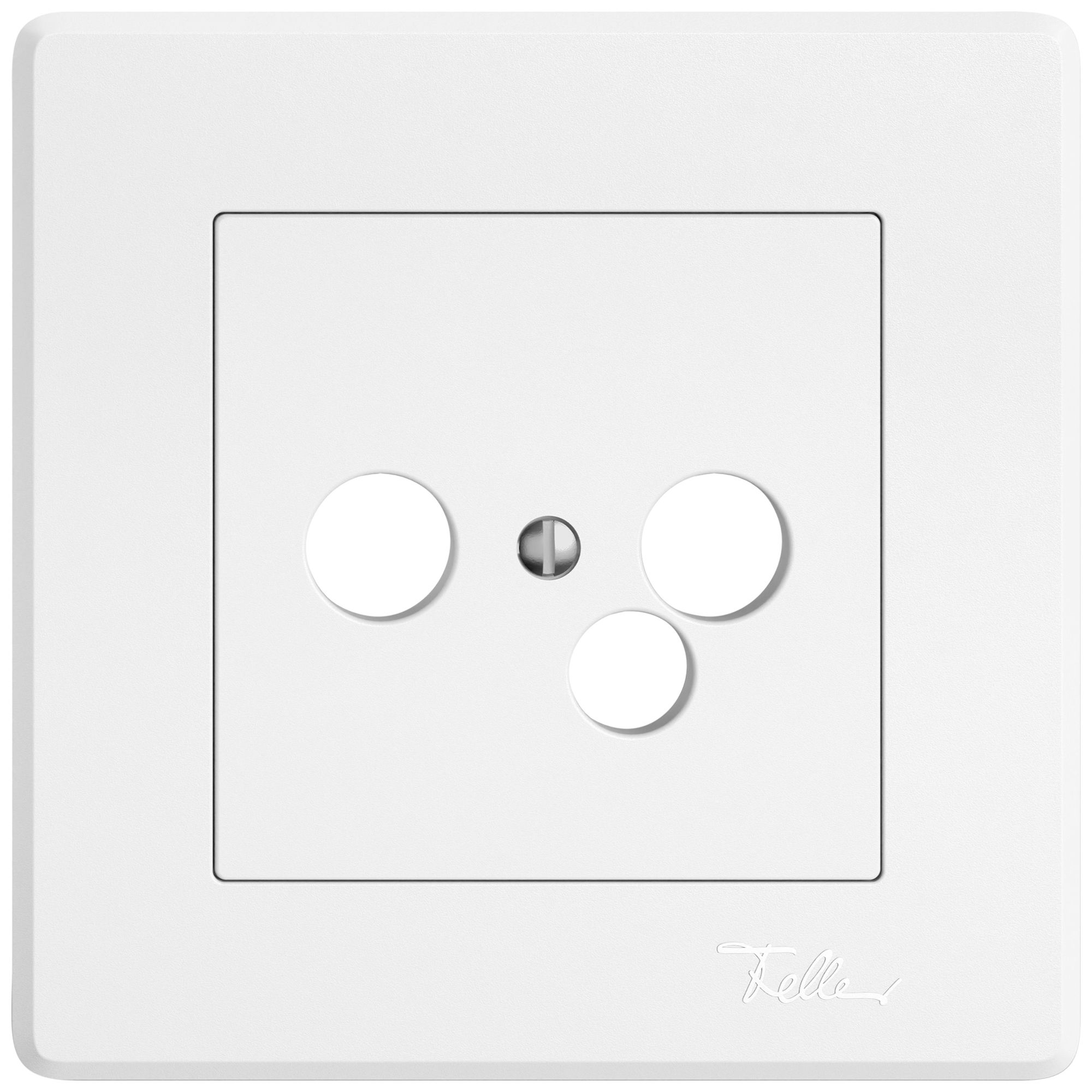 UP-Montageset EDIZIO.liv SNAPFIX® für Datendose ws