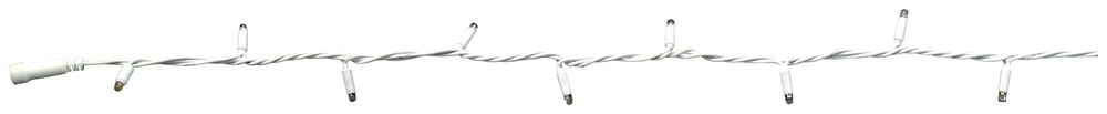 LED String Lite 120 MK 12m 230V 10.5W 120 LED blanc chaud, câble blanc, IP67