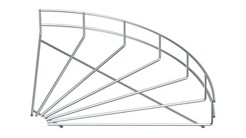 90° Bogen Gitterkanal