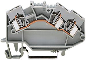 Durchgangsklemme WAGO 3L 4mm² blau