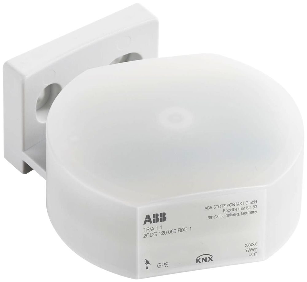 Récepteur temps AP ABB TR/A 1.1 KNX, GPS et mesure de luminosité/température