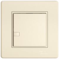 UP-KNX-Taster RGB EDIZIO.liv SNAPFIX® Temperaturfüh.o.LED 1×Taste 1-Tbed.cr