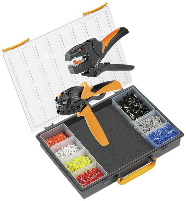 Assortiment outil à sertir Weidmüller code couleur: Weidmüller