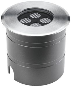 EB-LED-Bodenleuchte SG Nemo IP67 4W 160lm 3000K DIM Ø110×100mm anthrazit