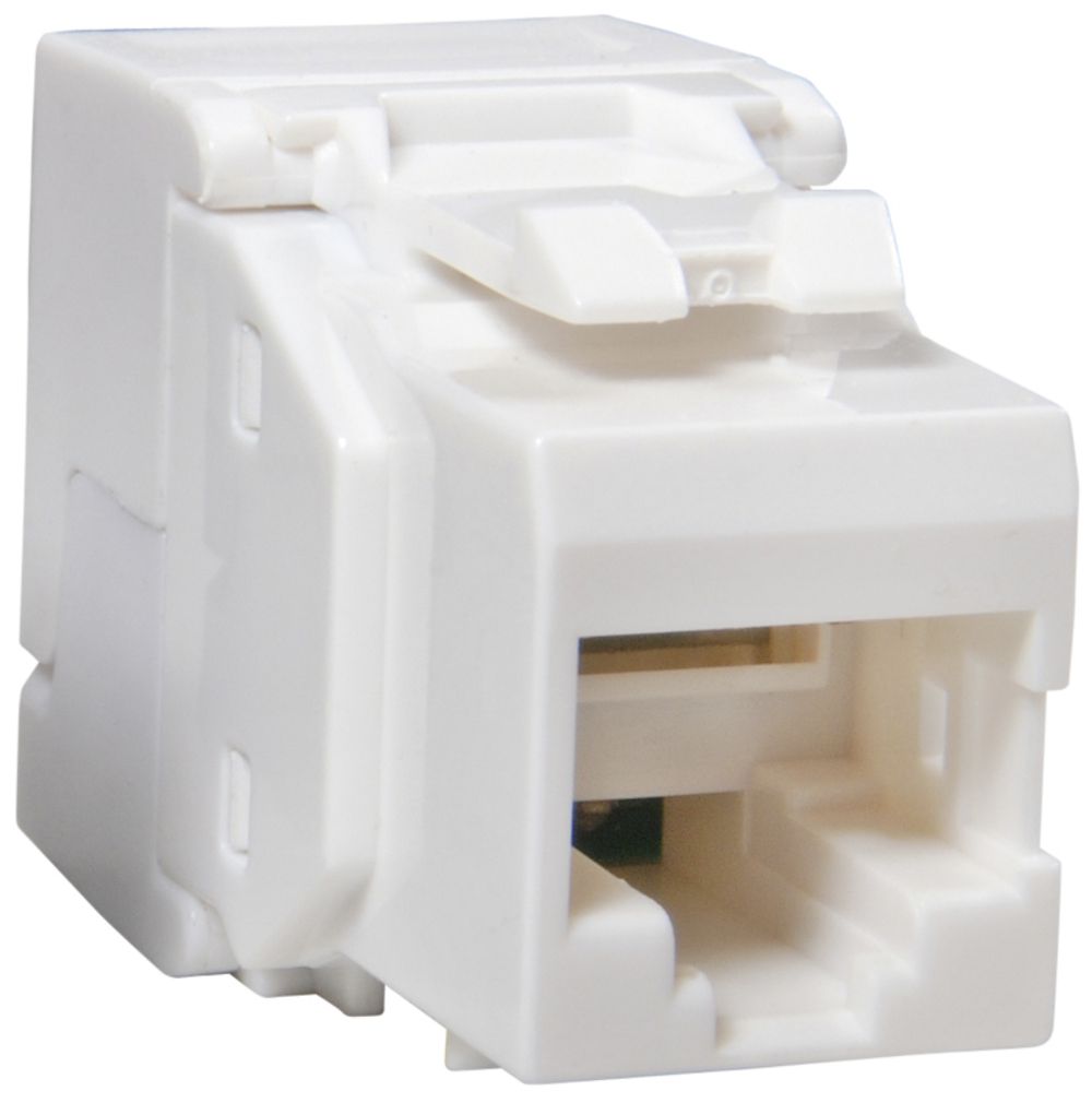 Modulo di raccordo ECOLAN RJ45 cat.6/u ISO/IEC Keystone