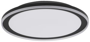 Plafonnier LED LEDVANCE Orbis Pederson 36W 2500lm 830 Ø550×80mm noir