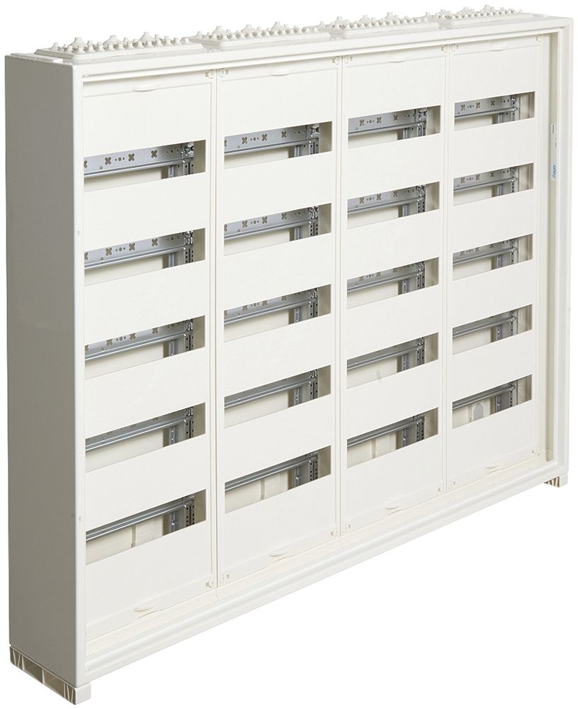 Distributeur AP Hager univers 5 rangées 240UM IP30 1050×800×160mm