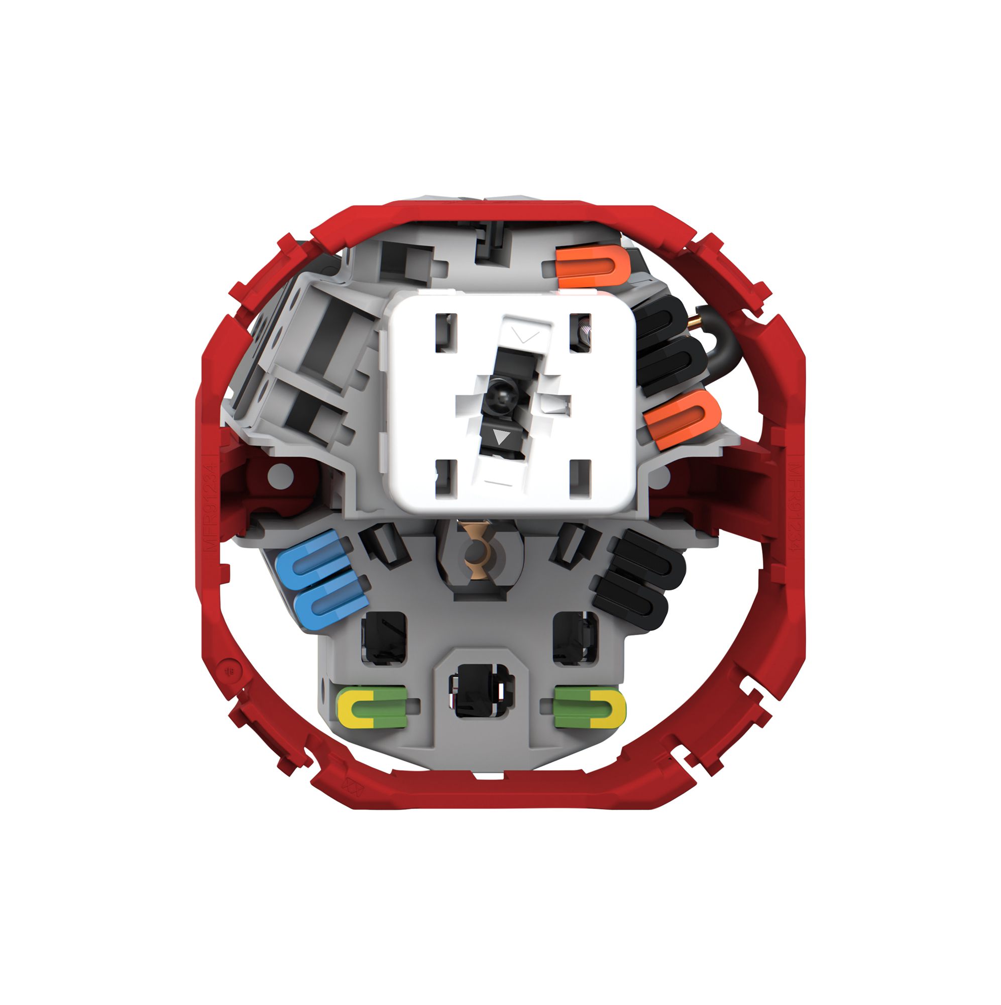 Combinaison Feller SNAPFIX® S3K+T23 éclairage latéral bc