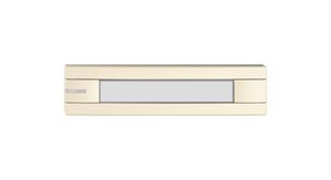 Poussoir 1/4 EDIZIO.liv SNAPFIX® p.KNX&UNI a.LED a.étiquette comm.2touch.cr