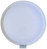 LED-Wandleuchte Z-Licht PIR RondoLED SEN 5.5W 500lm 3000K IP65 Ø250mm weiss