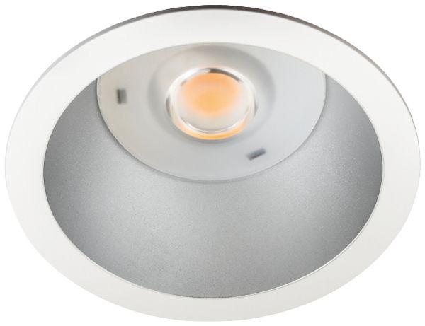 Downlight LED SG Rax Soft 150 26W 2970lm 830 IP20/44 68° DALI Ø166mm blanc
