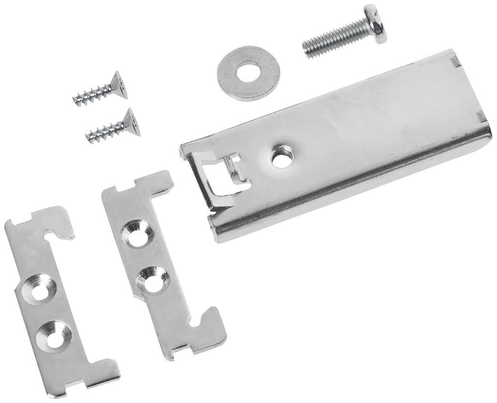 Befestigungsset Hager für Hutschiene weber.silas DIN00/1